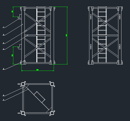 起重塔机顶升及回转支撑机构设计692824